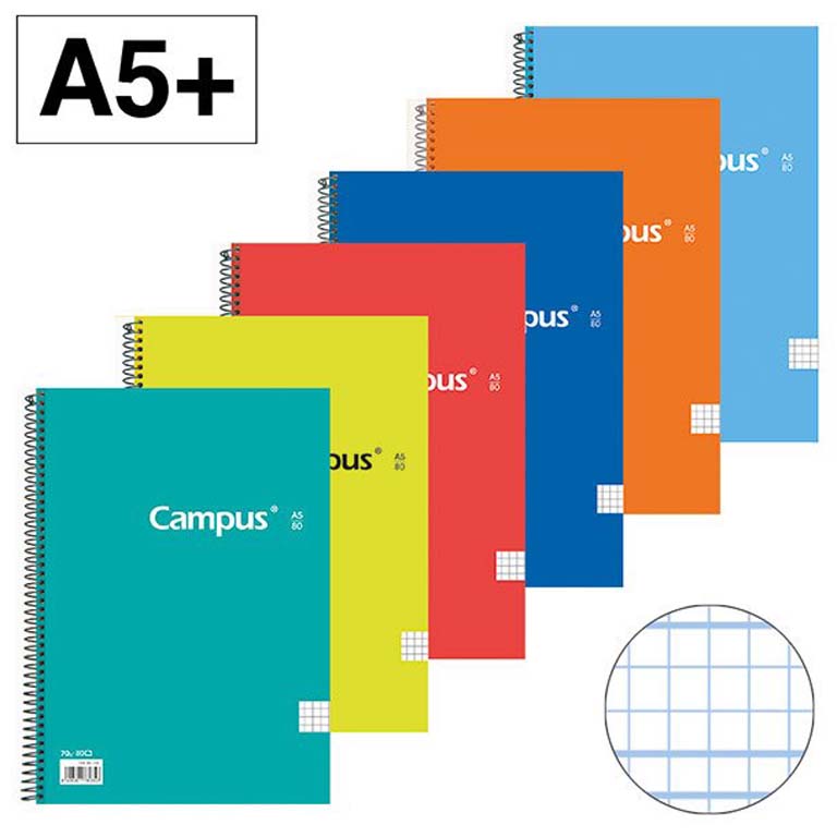 BLOC A5+ 80/H T.DURA 70GR C.M.4MM