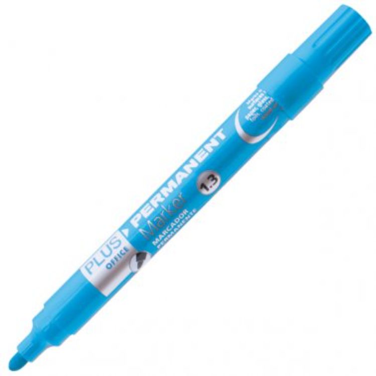 ROTULADOR PLUS MARKER 1.3 CELESTE