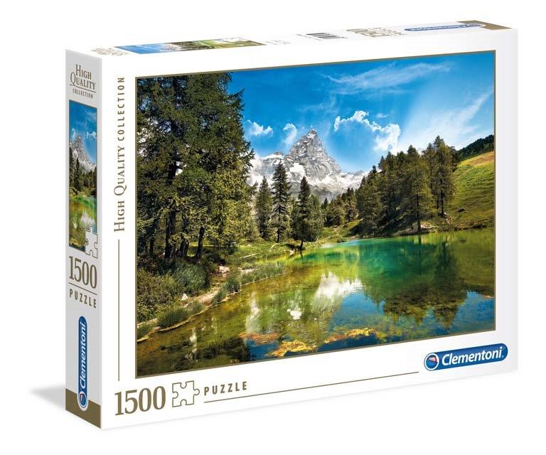 PUZZLE 1500 PIEZAS EL LAGO AZUL