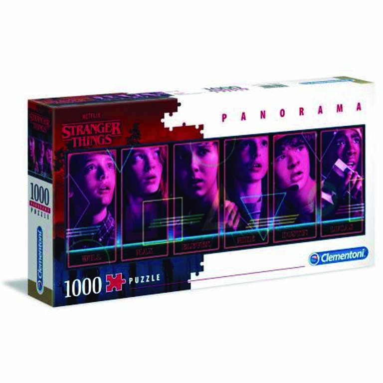 PUZZLE 1000 PIEZAS PANORAMA STRANGER THINGS