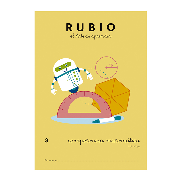 CUADERNO RUBIO COMPETENCIA MATEMÁTICA 3 A4