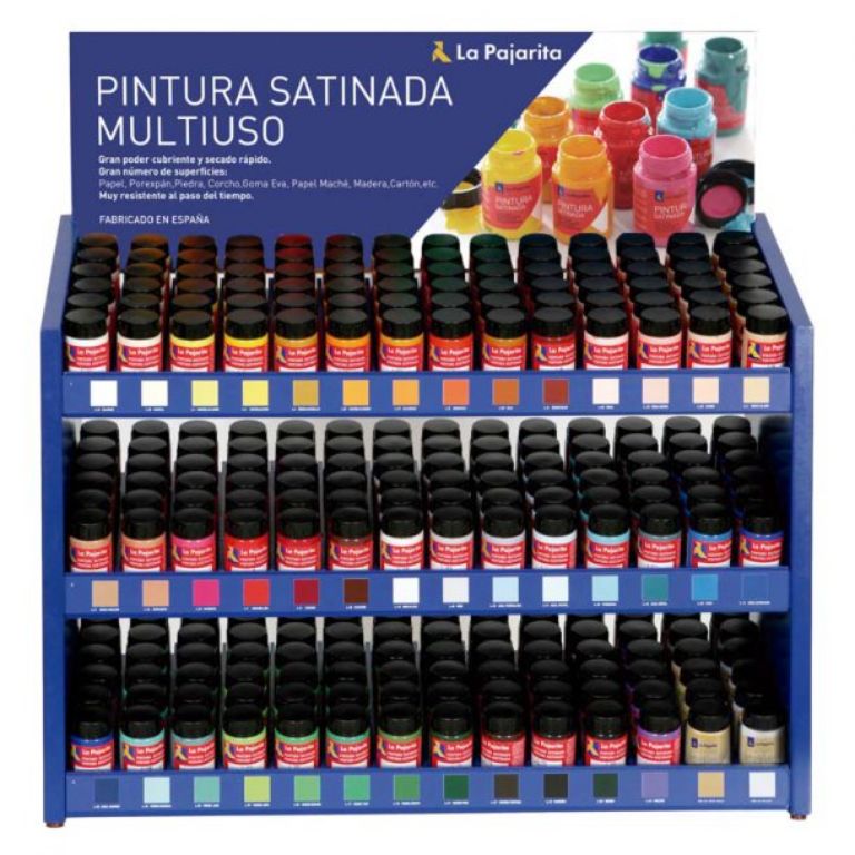 TÉMPERA LA PAJARITA 35ML. 40 COLORES X 12 UD.
